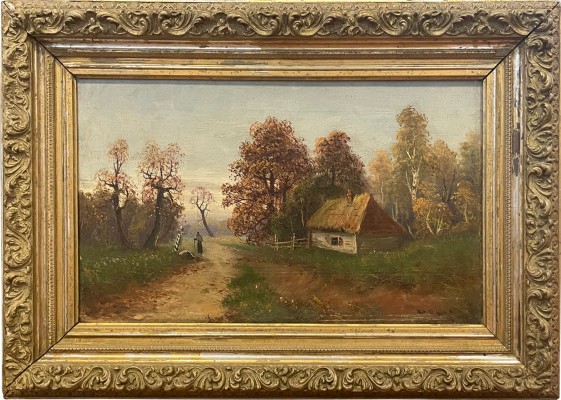 Неизвестный художник. Путник
